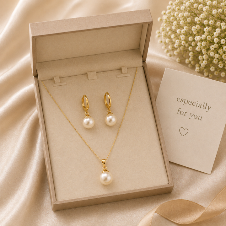 Pearl Grace Jewellery Set