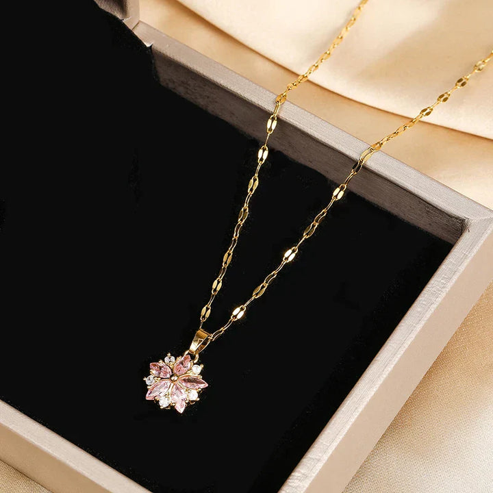 Sakura Rose Romantique Necklace