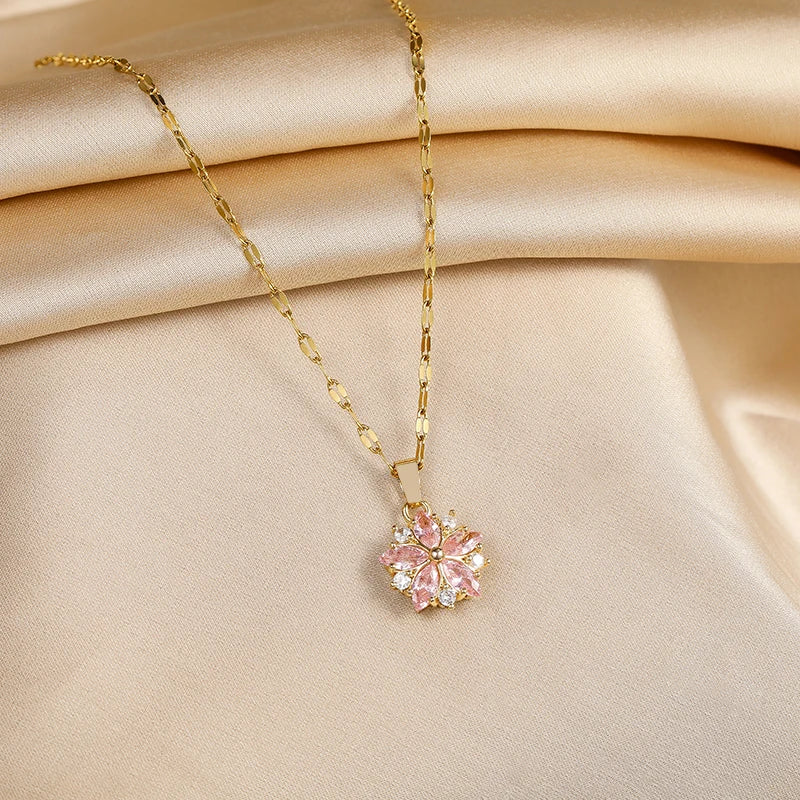 Sakura Rose Romantique Necklace