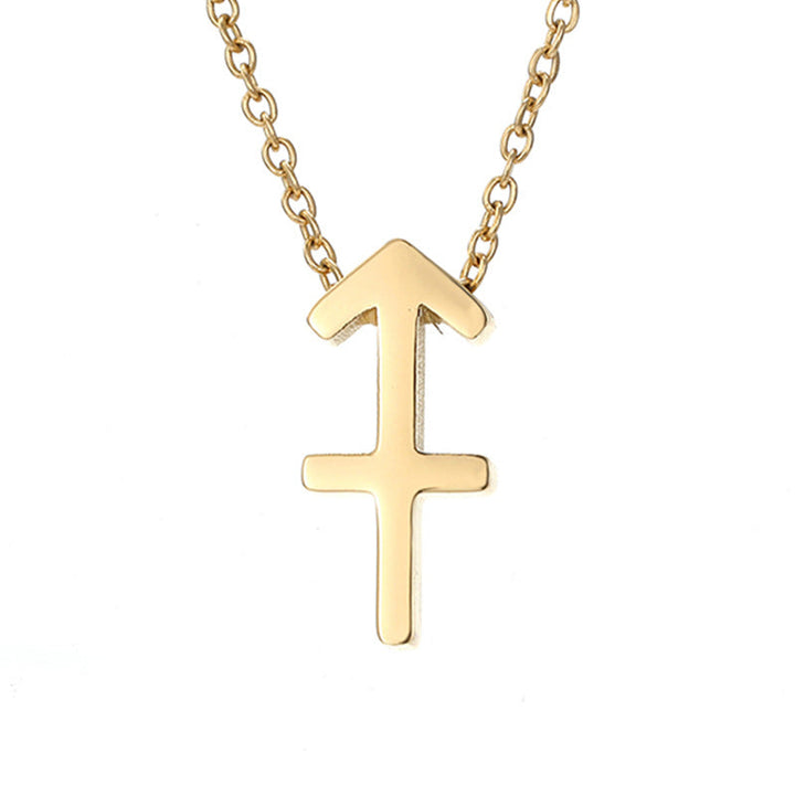 Celestique Pendant with Star Sign | Gold