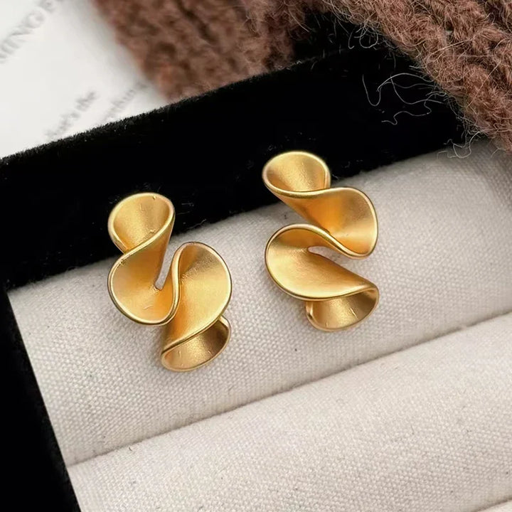 Silver and Gold Earrings
