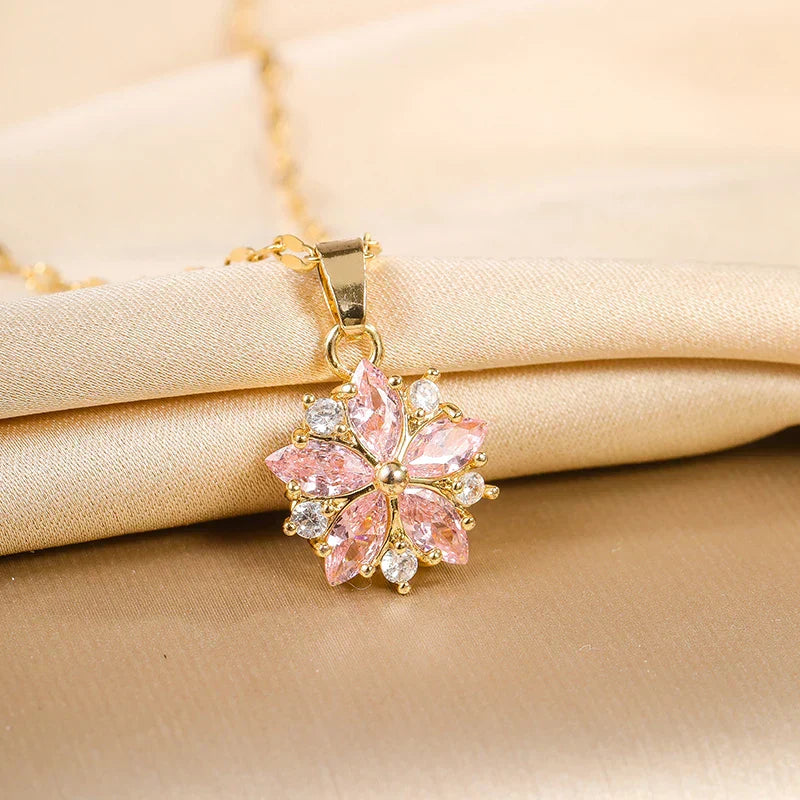 Sakura Rose Romantique Necklace