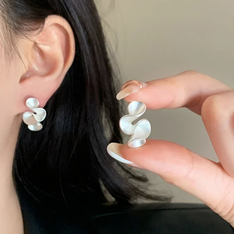 Silver and Gold Earrings