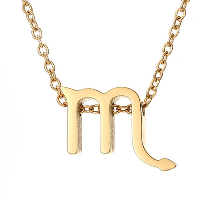 Celestique Pendant with Star Sign | Gold