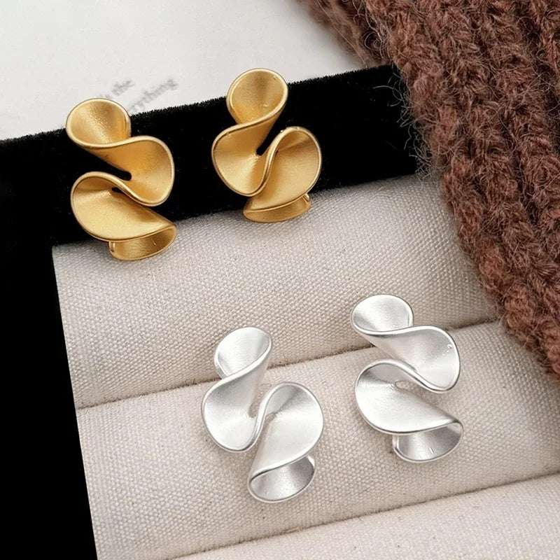 Silver and Gold Earrings