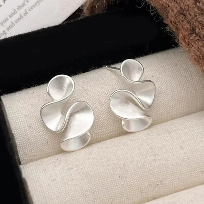 Silver and Gold Earrings