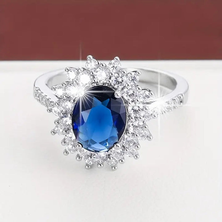 Vionne Sapphire Gold Ring