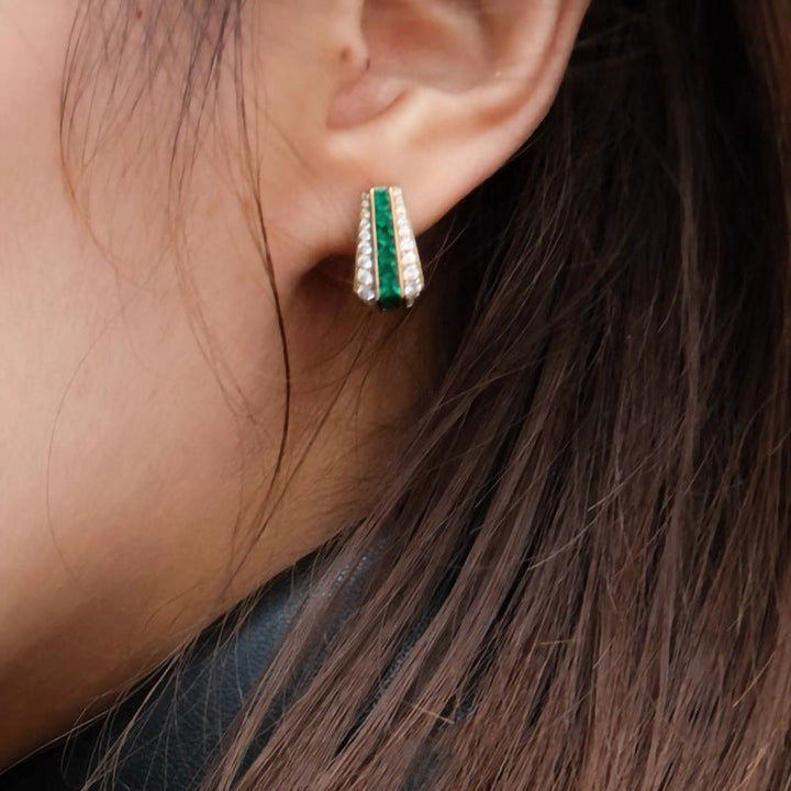 Emerald Sienna Earrings