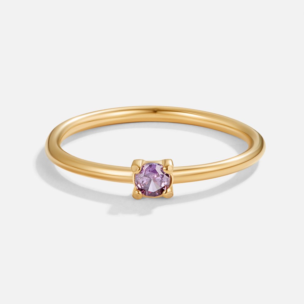 Rings with birthstone