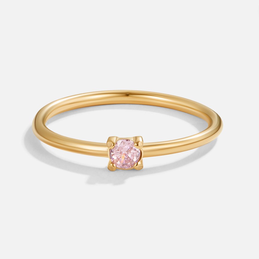 Rings with birthstone
