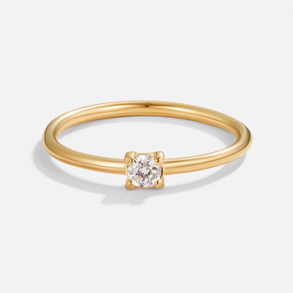 Rings with birthstone