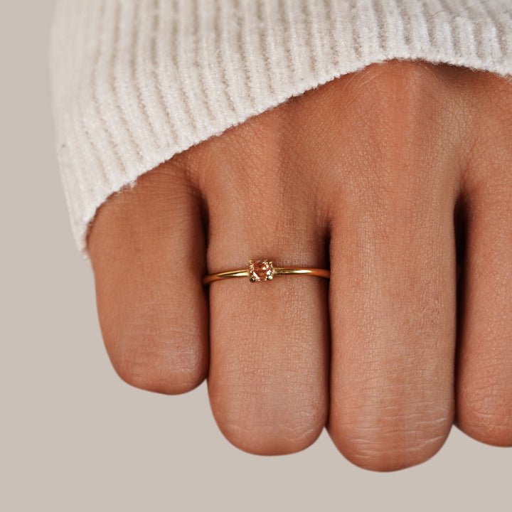 Rings with birthstone