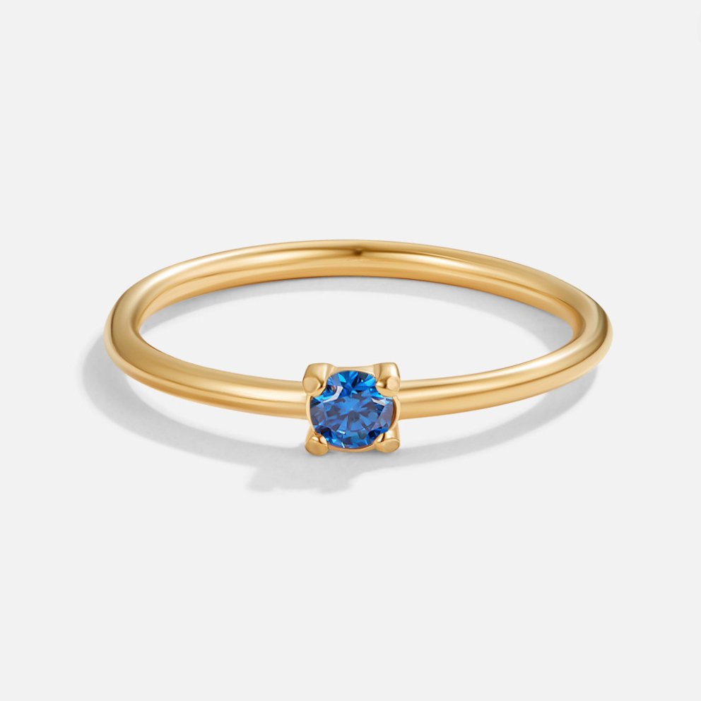 Rings with birthstone