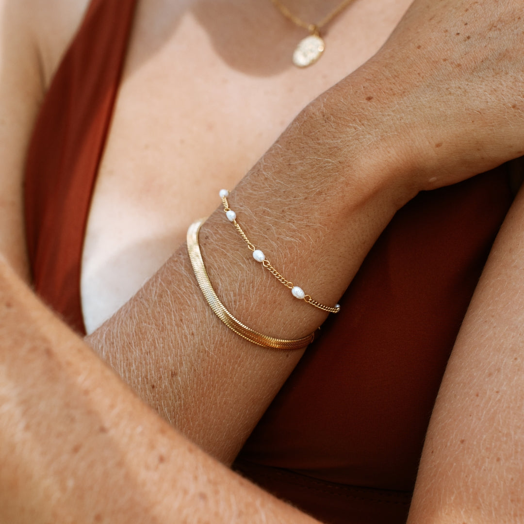 "Lovina" Pearl Bracelet