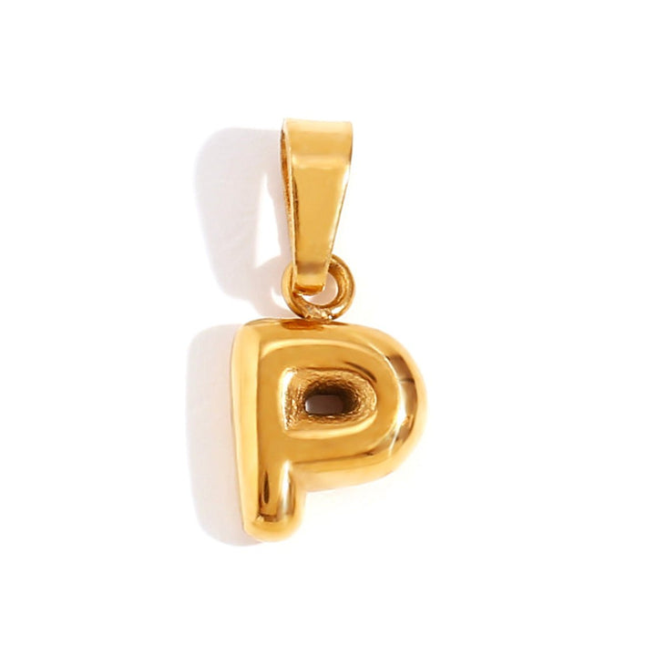 Bubble Chic Letter Necklace