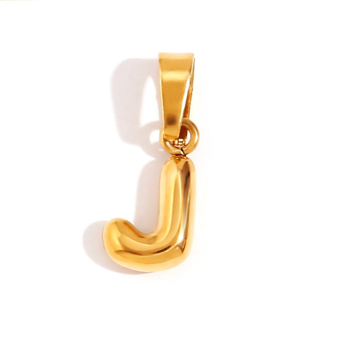 Bubble Chic Letter Necklace