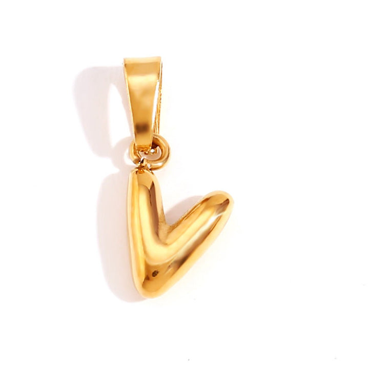 Bubble Chic Letter Necklace