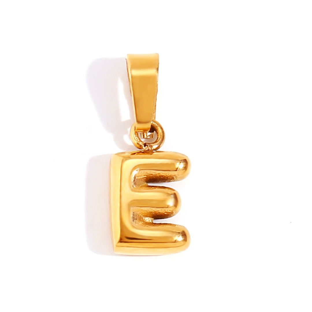 Bubble Chic Letter Necklace
