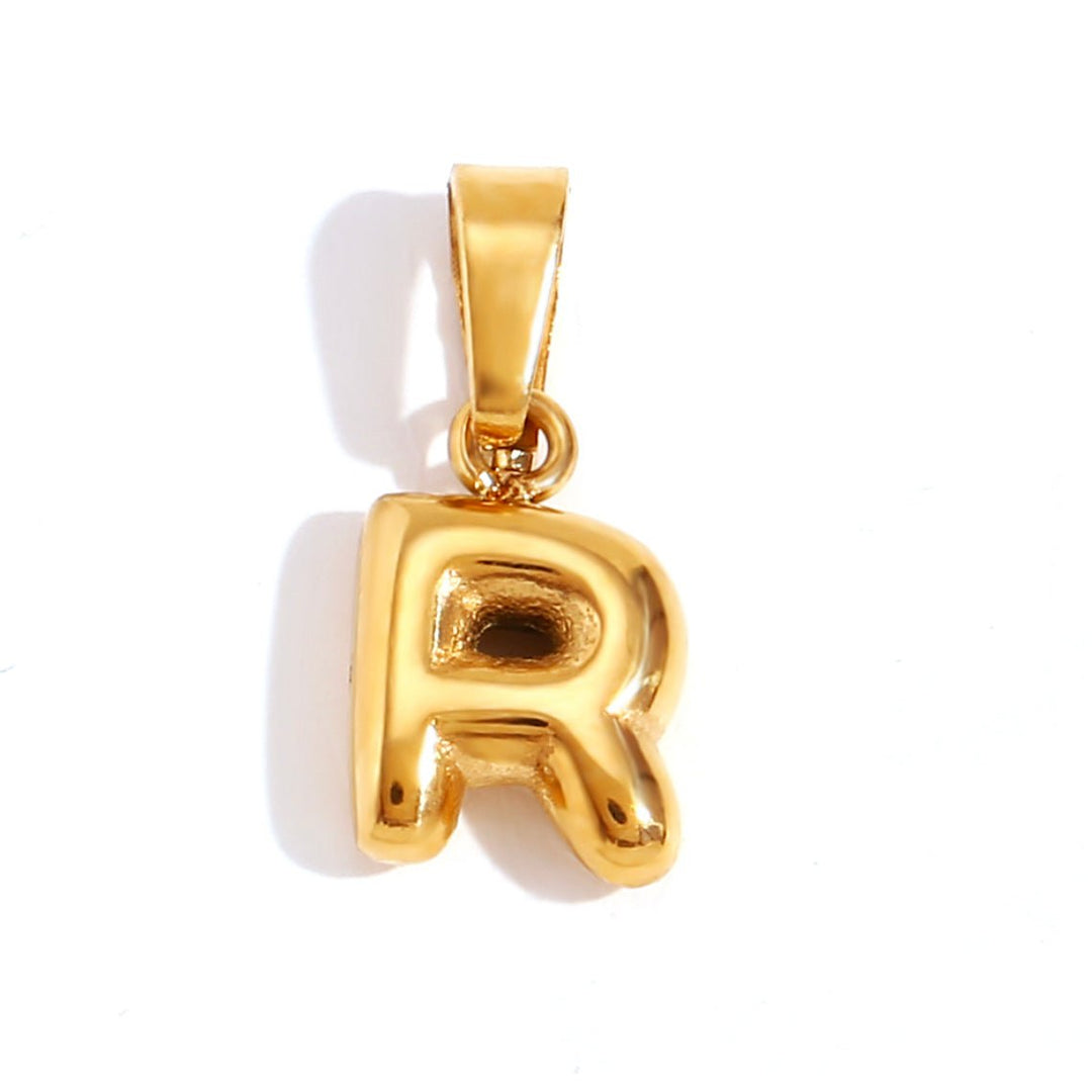 Bubble Chic Letter Necklace