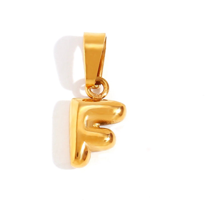 Bubble Chic Letter Necklace