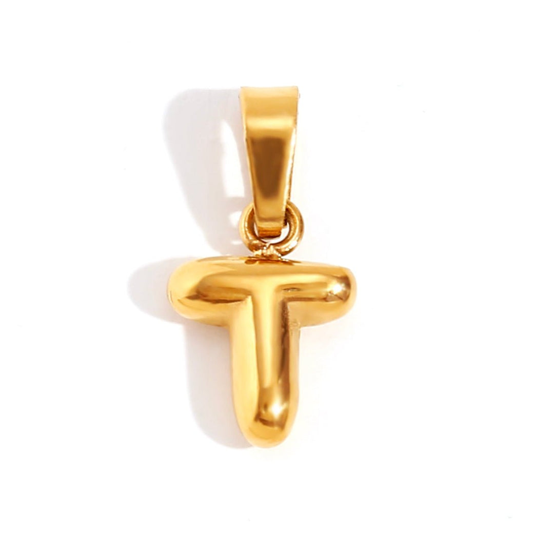 Bubble Chic Letter Necklace
