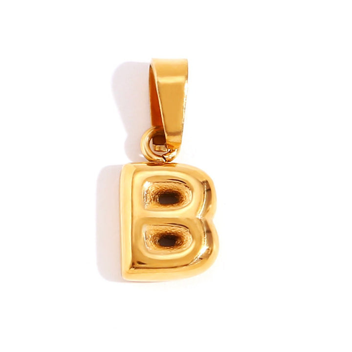 Bubble Chic Letter Necklace