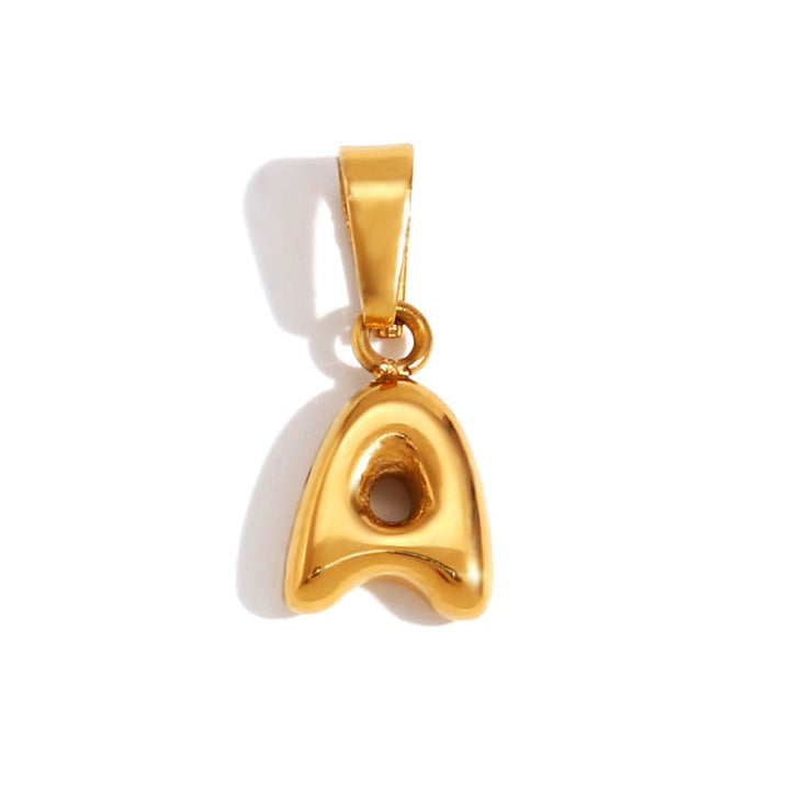 Bubble Chic Letter Necklace