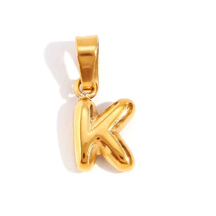 Bubble Chic Letter Necklace