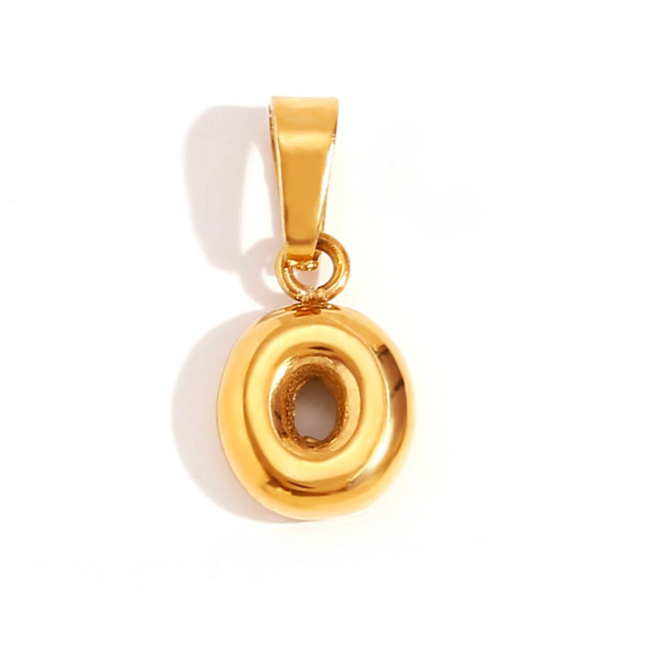 Bubble Chic Letter Necklace