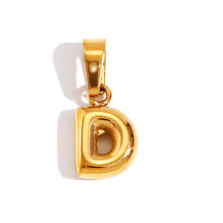 Bubble Chic Letter Necklace