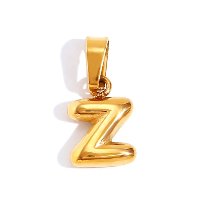 Bubble Chic Letter Necklace