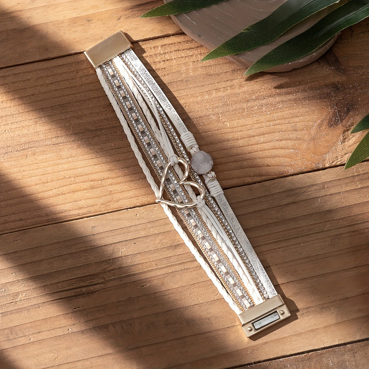 Isla Bohemian Heart Bracelet