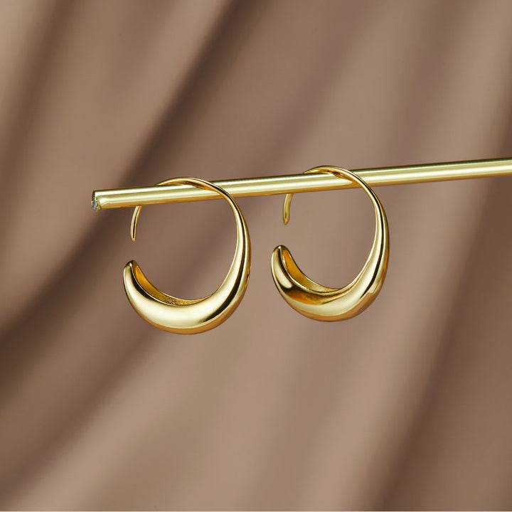 China - Dangle Hoop Earrings