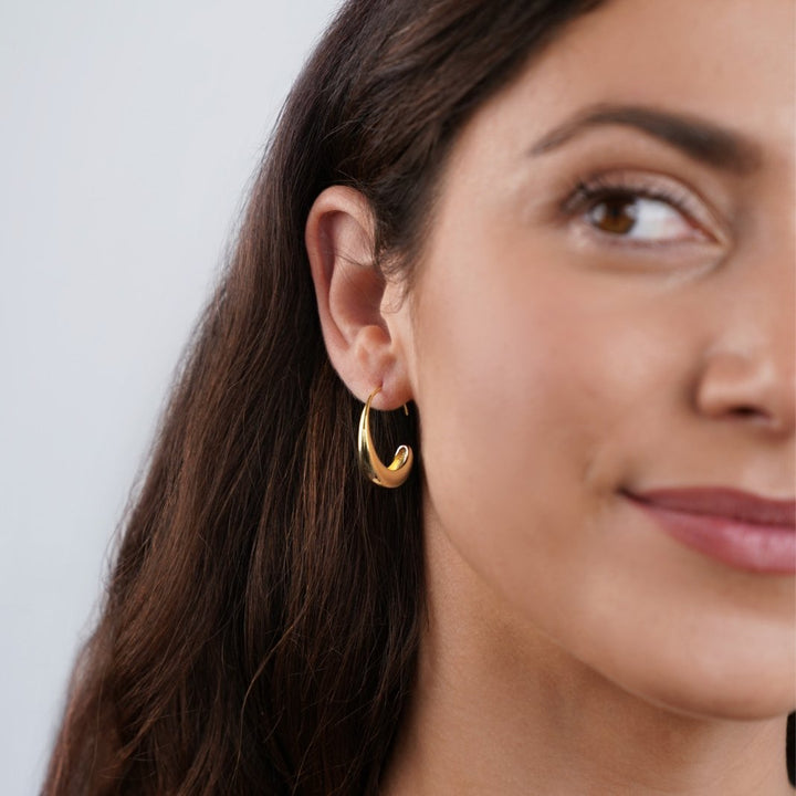 China - Dangle Hoop Earrings