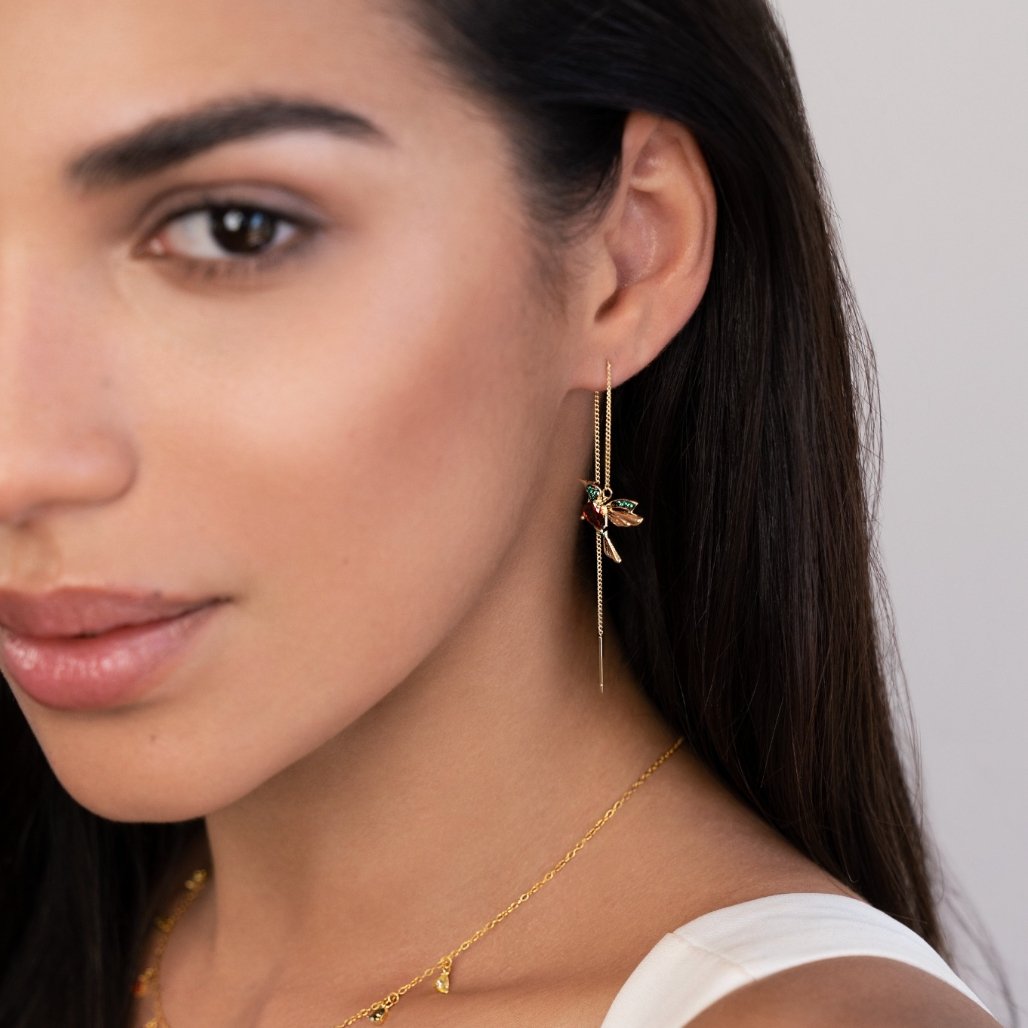 Elegant Hummingbird Earrings