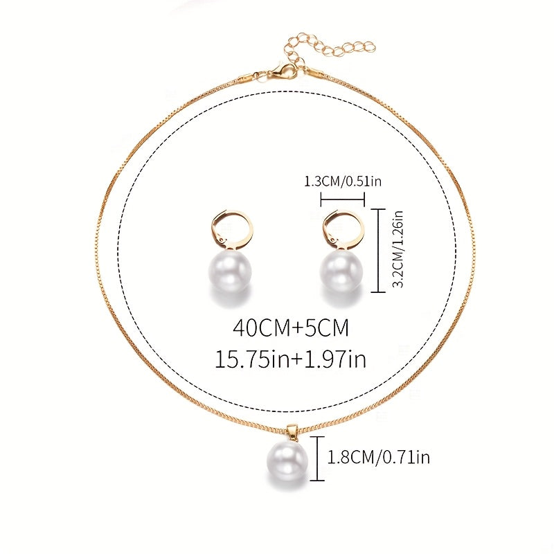 Pearl Grace Jewellery Set