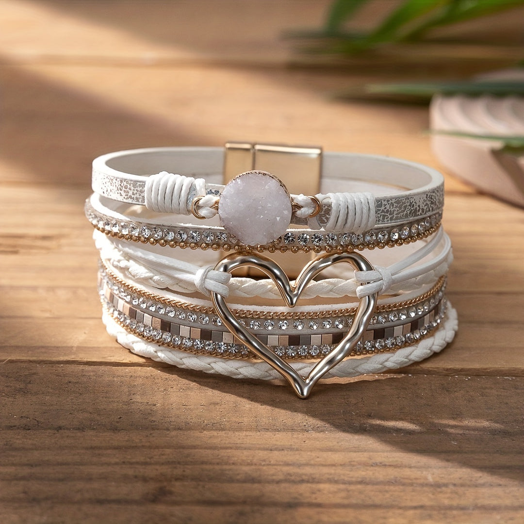 Isla Bohemian Heart Bracelet