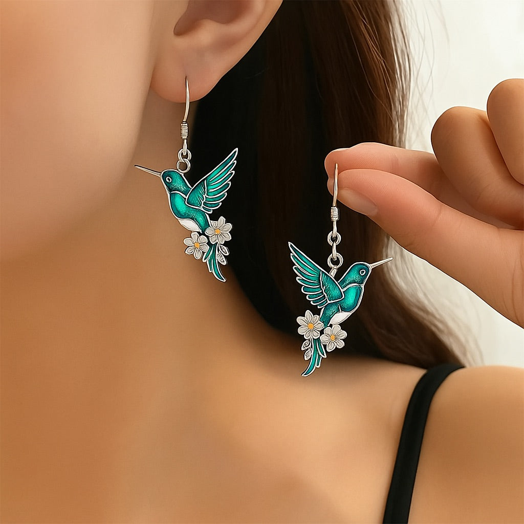 Hummingbird Jewellery Set