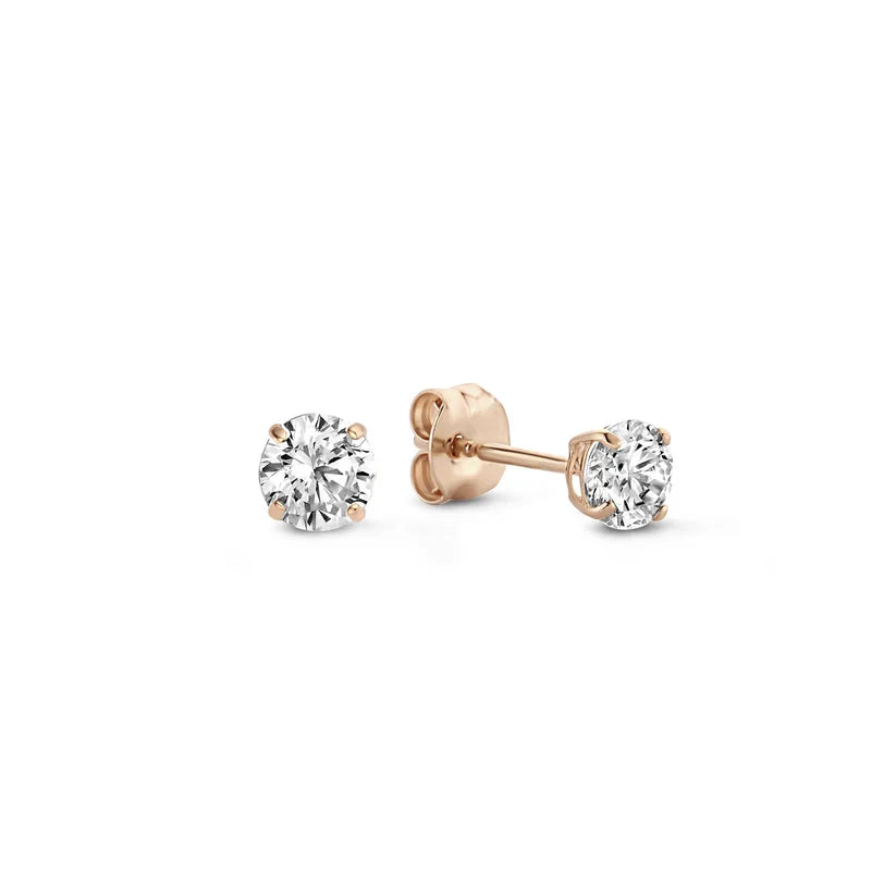 Soft pearl earrings with a subtle shine