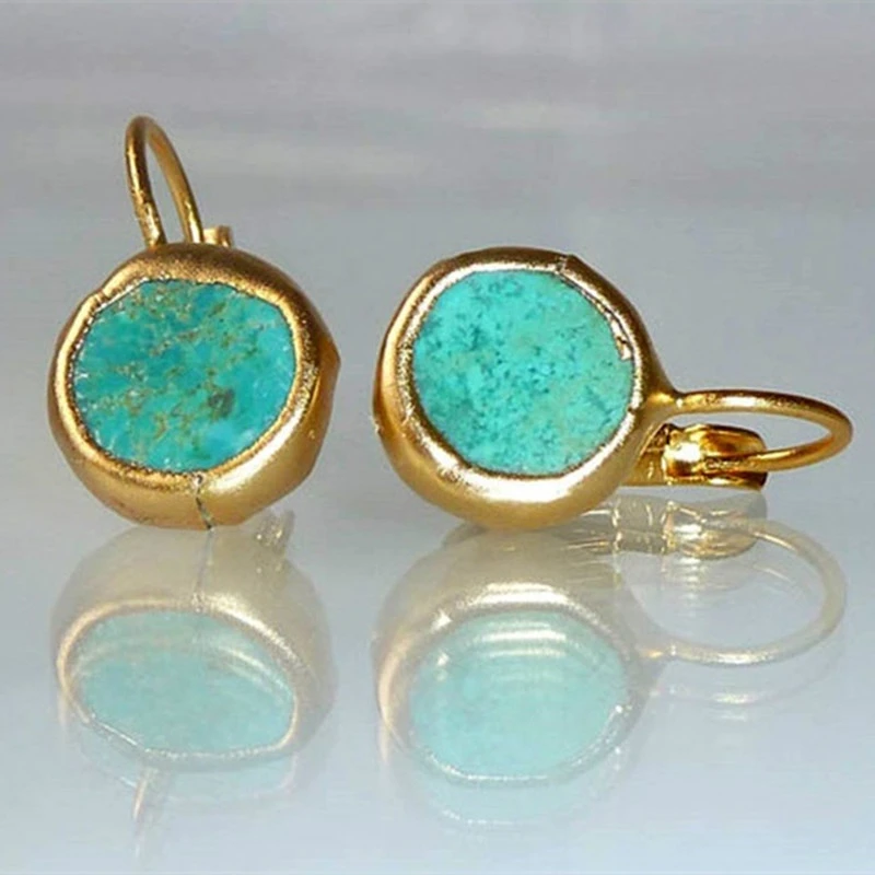 Earrings with Turquoise