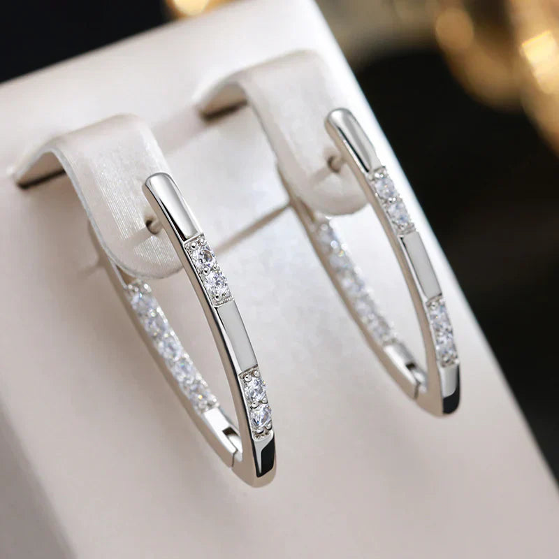 Elegant Zirconia Earrings Sylvia