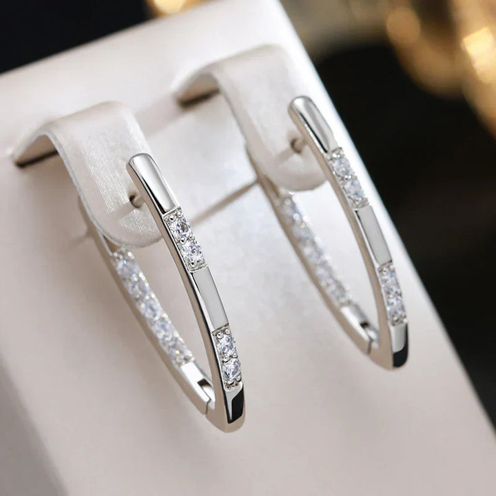 Elegant Zirconia Earrings Sylvia