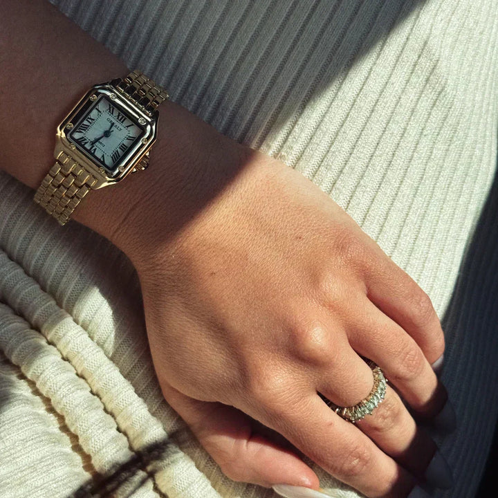 Minimalist Gold Watch
