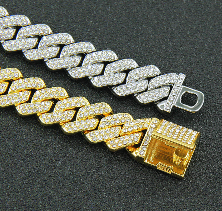 Elina Cuban Chain Bracelet