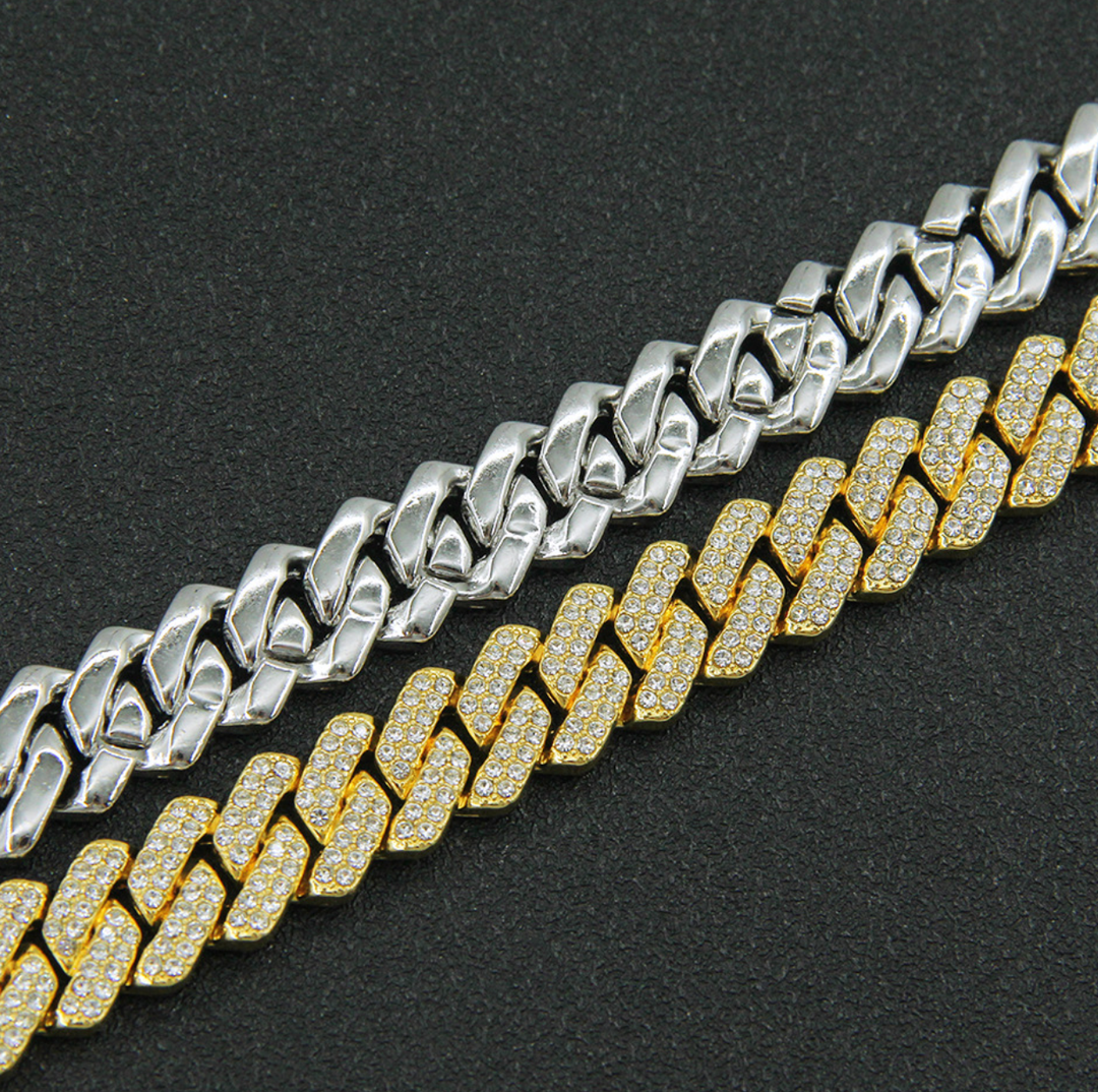 Elina Cuban Chain Bracelet