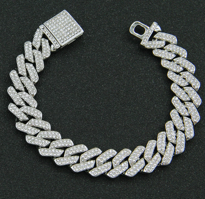 Elina Cuban Chain Bracelet