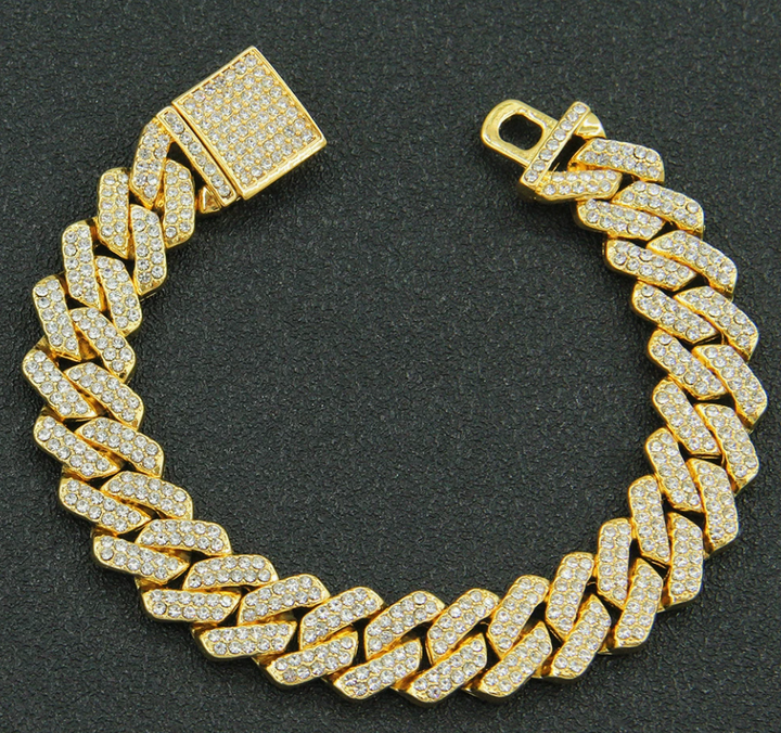 Elina Cuban Chain Bracelet