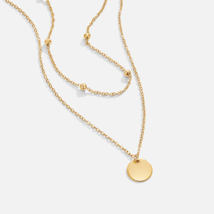 Layered Stainless Steel Necklace