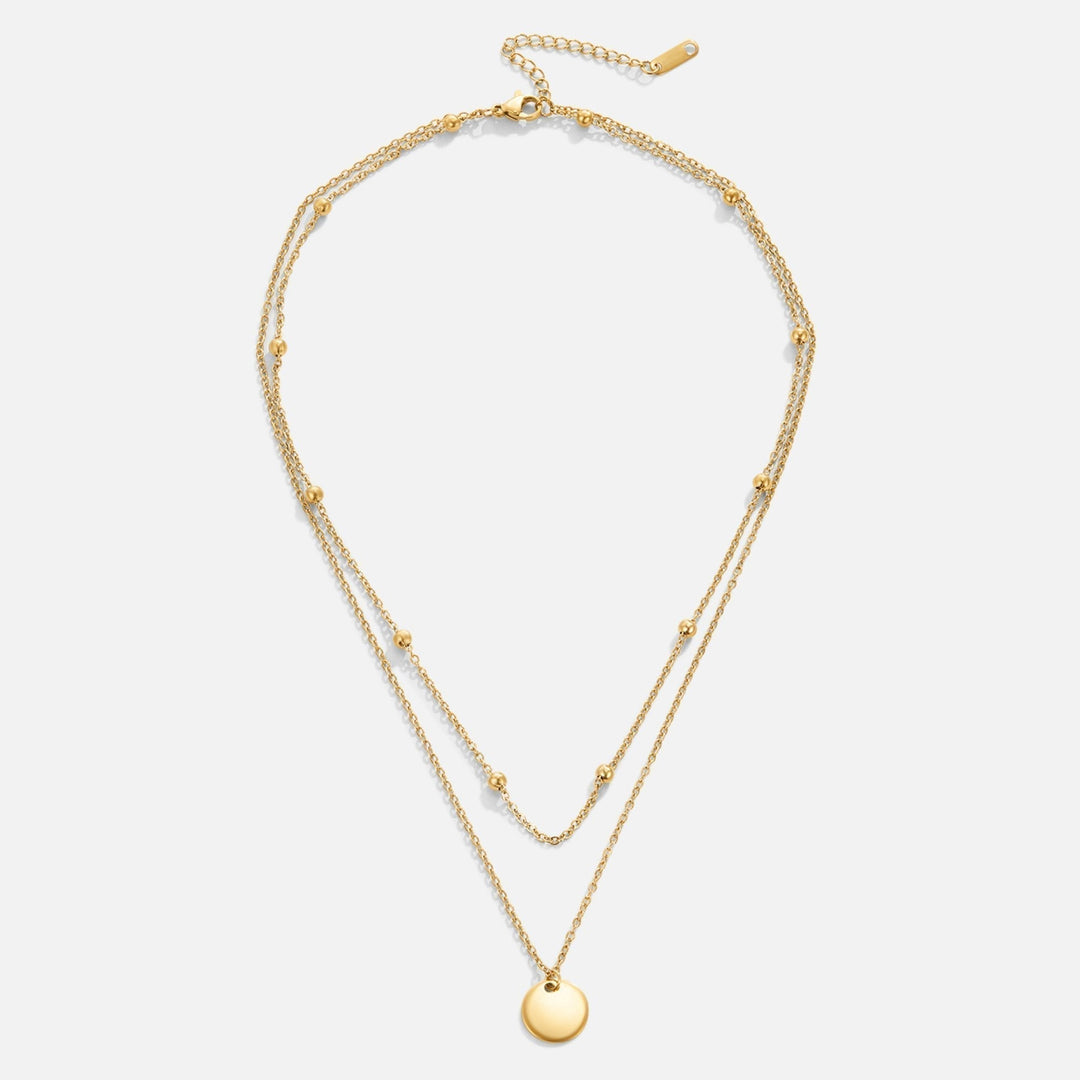 Layered Stainless Steel Necklace