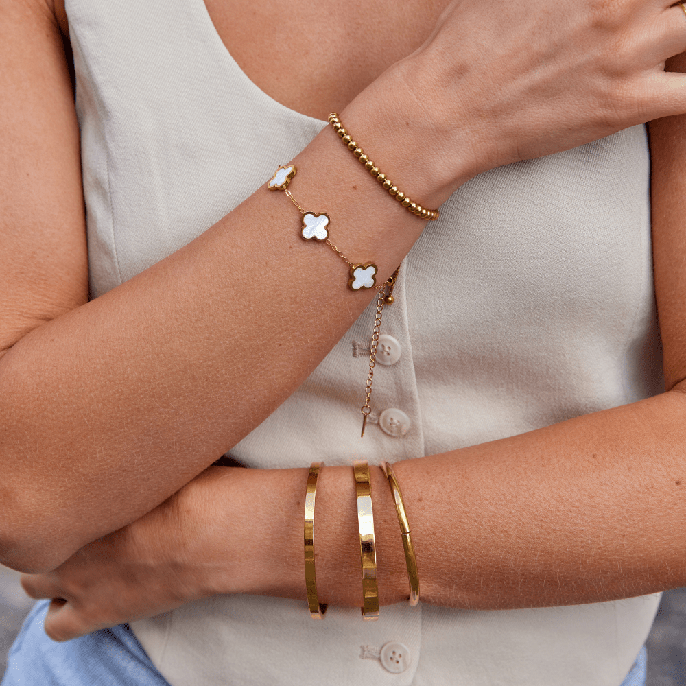 Gold Lilah Cuff Bracelet
